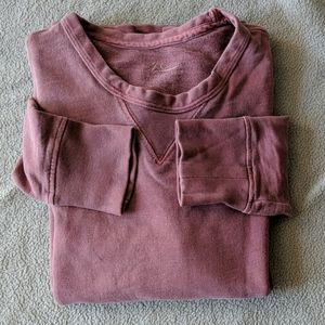 J. CREW Vintage Light Burgundy Pullover Sweater